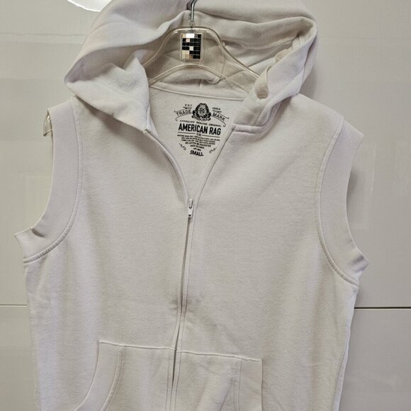 American Rag Sleeveless Cotton Hoodie - Picture 2 of 10